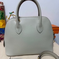 全新Hermes愛馬仕 Bolide 25 冰川白 EC皮 B刻 金扣