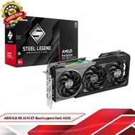ASROCK AMD Radeon RX 9070 XT Steel Legend Dark 16GB | VGA RX 9070 XT 16GB