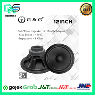 Speaker Subwoofer 12 inch Double Magnet G&G - Speaker 12" - Double Magnet - digital musik store - ds