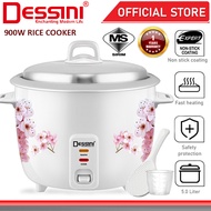 DESSINI ITALY 5.0L Electric Rice Cooker Non Stick Aluminium Inner Pot Soup Warmer Multicooker Penguk