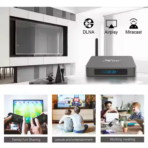 X96 X6 max plus air Android 11 Smart Tv Box Rockchip RK3566 8GB RAM 64GB 128GB 1000M lan 2.4G 5G WIF