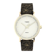 Timex TW2U40700 Fairfield นาฬิกาข้อมือผู้หญิง สายหนัง