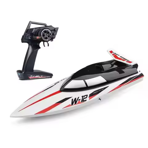 Wl912-A 2.4G 390 Motor 35km/h High Speed Boat Water Cooling System Capsize Protection Charging RC Ma