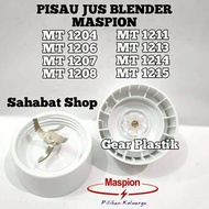 MONTING PISAU JUS BLENDER MASPION GEAR PLASTIK MT 1204 1206 1213 1214 1215 DLL