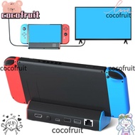 COCOFRUIT TV Dock Station, USB 4K@120Hz Adapter,  Type-C Hub Adapter for  Switch/Switch OLED Game Ac