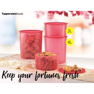 [TUPPERWARE] CLEARANCE! One Touch Large set 2L 4.3L Bekas makanan container
