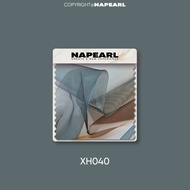 NAPEARL 1PC European Style Tulle Curtain Head with Exquisite Bead String Tassel Decoration for Livin