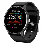 Others - ZL02D圓屏智慧手錶心率監測提醒健康監測拍照計步手環（黑色）