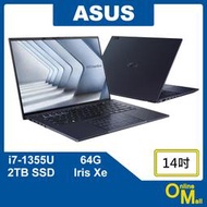 【鏂脈NB】ASUS 華碩 ExpertBook B9403CVA i7/64G/2T SSD 14吋OLED 商用筆電