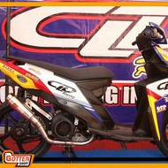 Cld Racing Motorcycle Exhaust Yamaha Mio J Mio M3 For 130 Cc Up C3 Series