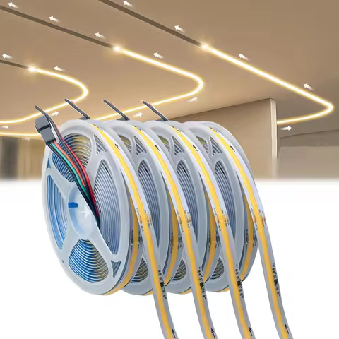 DC24V COB Running Water Flowing LED Strip Lights WS2811 IC Horse Race Sequential LED Flexible Linear