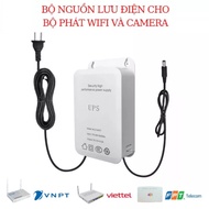 Pin dự phòng cho wifi camera dung lượng cao hoạt động 6h - 8h sau khi cúp điện (UPS 5V - 12V - 2A)
