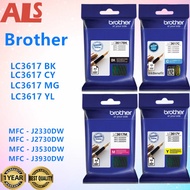 Brother LC3617 Original Black Ink Mfc-J2330dw/J2730dw/J3530dw/Mfc-J3930dw lc3617