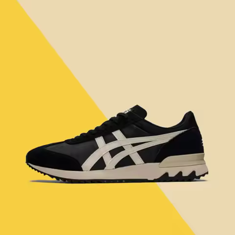 Onitsuka Tiger California 78 EX Retro Comfortable and Durable Low-Top Casual Sneakers (Unisex) - Bla