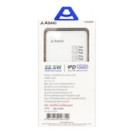 Asaki Power Bank 10000 mAh 22.5W Fast Charge พาวเวอร์แบงค์ 10000 mAh. ชาร์จเร็ว มี(มอก.) รุ่น A-B356