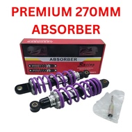PREMIUM 270MM ABSORBER / ABSORBER PREMIUM 270MM Black Purple Motorcycle