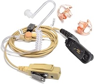 HYS 2 Way Radio Earpiece Headset for Motorola Radio MTP6650 MTP850S DP3400 DP3600 DP4400 DP4600 MTP6