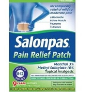 SALONPAS PAIN RELIEVING PATCHES [5 Keping]