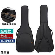 Thru Song Guitar Bag 41 Inch 40 Inch Folk Guitar Case 38 39 Inch Classical Guitar Backpack 36 34 Inc