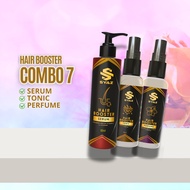 Syaz Hair Booster Combo 7: Serum 80ml, Tonic 80ml & Perfume 80ml