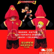 Boboiboy Character Costume Boy Suit Shorts Boy Clothes