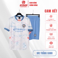 ManCity Strivend White Blue MC Football Kit - Beautiful Products - ATSHOP