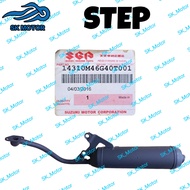 Suzuki STEP 125 Original Exhaust Muffler Comp Ekzos Pipe 14310M46G40T001