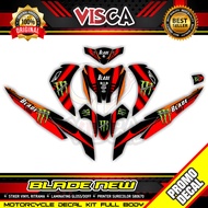 Decal Blade 125 New Stiker Blade 125 Variasi Full Body striping blade 125 variasi Stiker Motor Blade