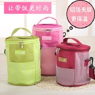 Tupperware round insulated laptop lunch box bag lunch-box case package raccoons heated lunch box bag