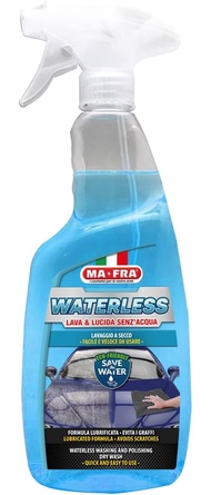 MaFra Cleaning Tools Waterless Washes and Polishes Without Water for a Complete Dry Cleaning of the
