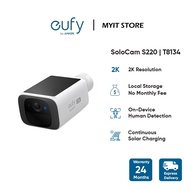 eufy security S220 SoloCam - T8134 , Solar Security Camera, Wireless Outdoor Camera, Forever Power, 