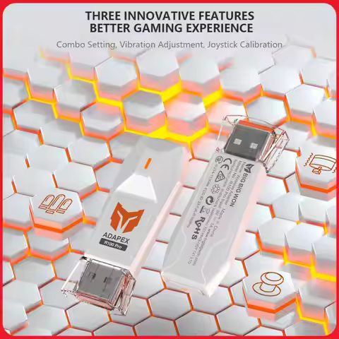 BIGBIG WON R100 USB Wireless Adapter for Windows PC Switch PS4 PS5 XBOX One S