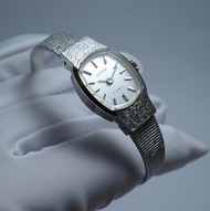 全新 絕美 Pomar 瑞士 發條手錶 機械錶 仕女錶 手動上鍊 早期老錶 古董錶 女錶 手錶 銀色 復古 Vintage 古著