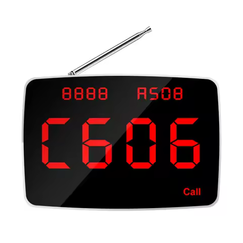 CATEL CTM368 Functional Display Monitor Receiver Work With Table Call Button Wireless Calling System