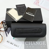 Chrome Hearts Fashionable Myopia Sunglasses Glasses Box Storage Glasses Box Leather Zipper Glasses B