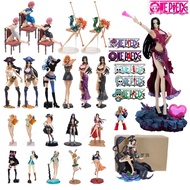 One Piece Girls Boa Hancock Nami Vivi Robin Yamato Christmas Beach Sexy Style Action Figure Anime