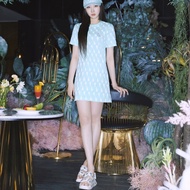 ✶◎♝MLB X AESPA Collaboration CHUNKY SANDAL MONOGRAM (2022 NEW)