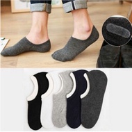 Casual 100% Cotton Women/Men Invisible Low Cut Cotton Boat Non-Slip Loafer No Show Socks Wholesales