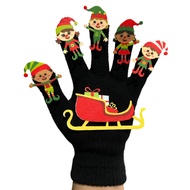 Five little elves five elves Christmas Nursery Rhymes Interactive Hand Puppet Teaching Aids