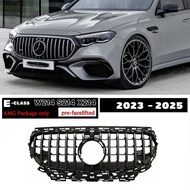 W214 Front Radiator Grille fit for 2023 - 2025 Mercedes E Class Pre-facelift S214 X214 E200 E350 E45