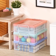 Keyway Color Strong Type Flip Lid Storage Box 5.9L/15L K013 K015 Bed Under Transparent Union House [