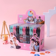 BTS Merchandise Black Student Press Pen Type Gel Office Signature Kpop Birthday Gift