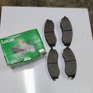 Mercedes Van MB100/140 Front brake pad. Original Brand LUCAS. Made in GBK. GDB7614