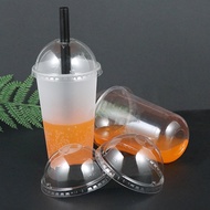 100/Dome lid 90-95mm for PP Cup Shake Milktea Frappe U cups, Hard Cups, cup lid