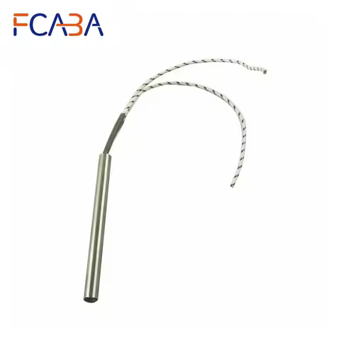 FCABA 250W/400W/450W Electric Cartridge Heater Element 316 Stainless Steel 12x50mm/12x80mm/12x90mm