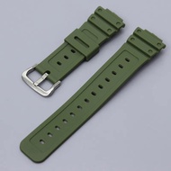 Rubber Strap For Casio G-shock GA2100 GWM5610 DW-5600 DW6900 16mm Men Women Sports Waterproof Band W