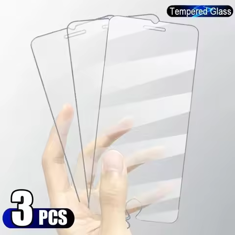 3PCS Screen Glass For iPhone 11 Pro Max 8 7 6 Plus 5 Screen Protector For iPhone 11 Mini XR Xs Max S