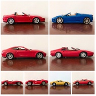 The Ferrari 1:18 diecast cars