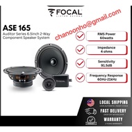 Focal Auditor Series ASE-165 6.5 Inch 2-Way Component Kit Car Audio Speaker System