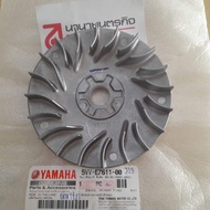 5VVE761100 Outer Belt Drive Wheel MIO FINO Model Carburetor YAMAHA Genuine 5VV-E7611-00